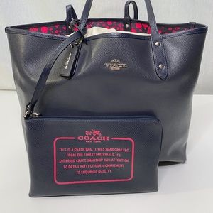 Large Coach Tot Bag
